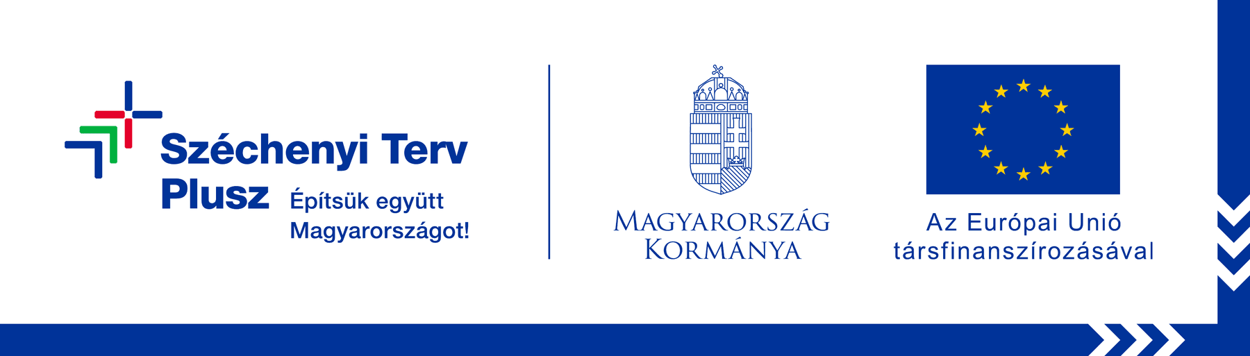 Széchenyi Terv Plusz – Építsük együtt Magyarországot! – Magyarország Kormánya – Az Európai Unió társfinanszírozásával